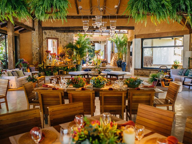 Decoração de casamento Flores da primavera para a cidade