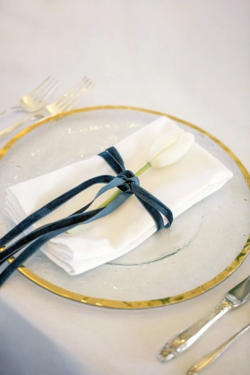 veludo na decoração de casamento