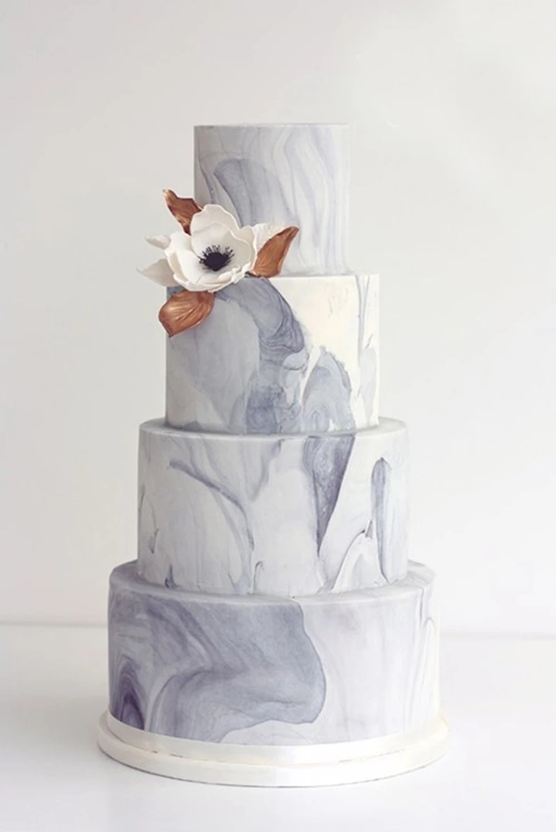 bolo de casamento branco