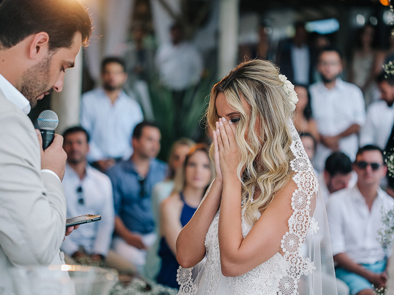casamento na praia cerimônia