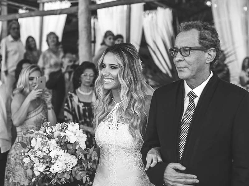 casamento na praia pai da noiva