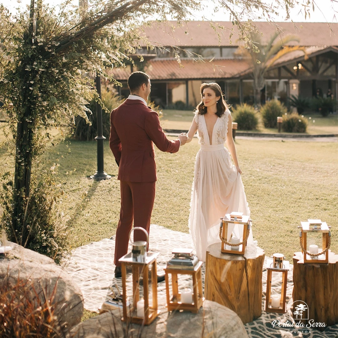 casamento ao ar livre