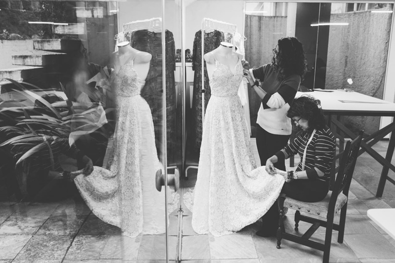 prova de vestido de noiva